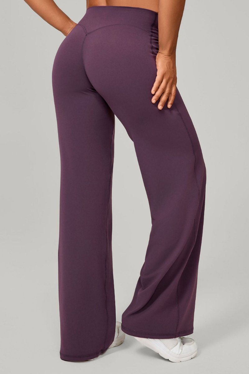 Women's Mid-High Waist Straight-Leg Pants - Image 17