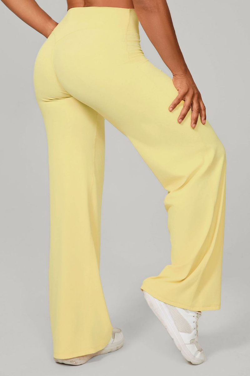Women's Mid-High Waist Straight-Leg Pants - Image 11
