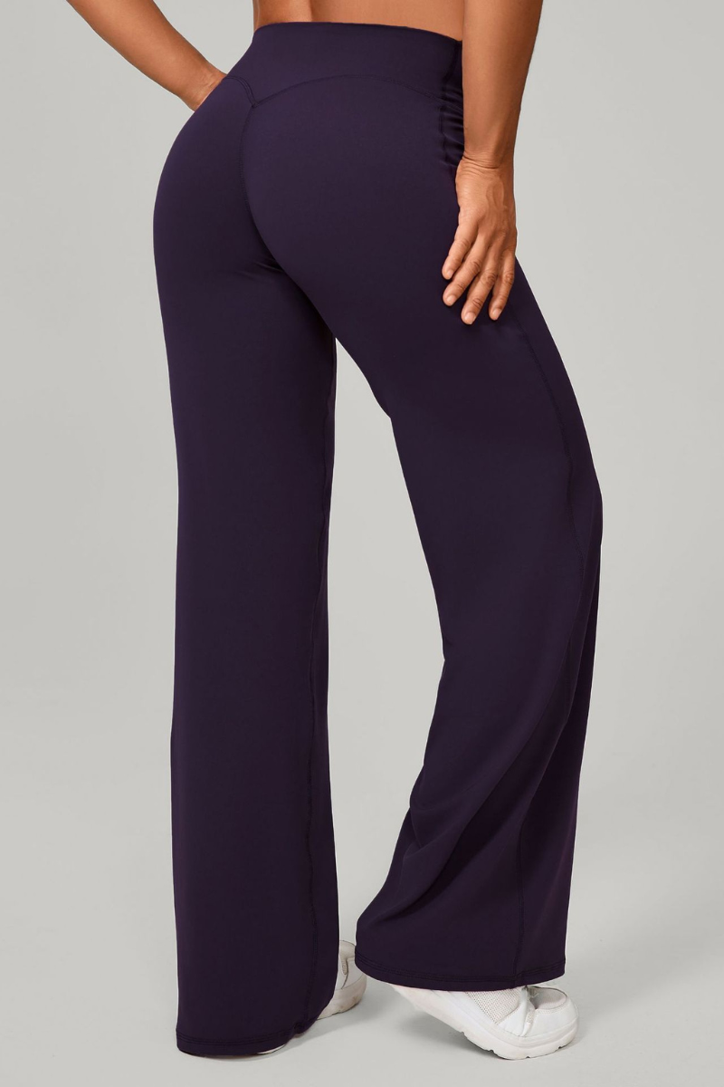 Women's Mid-High Waist Straight-Leg Pants - Image 18
