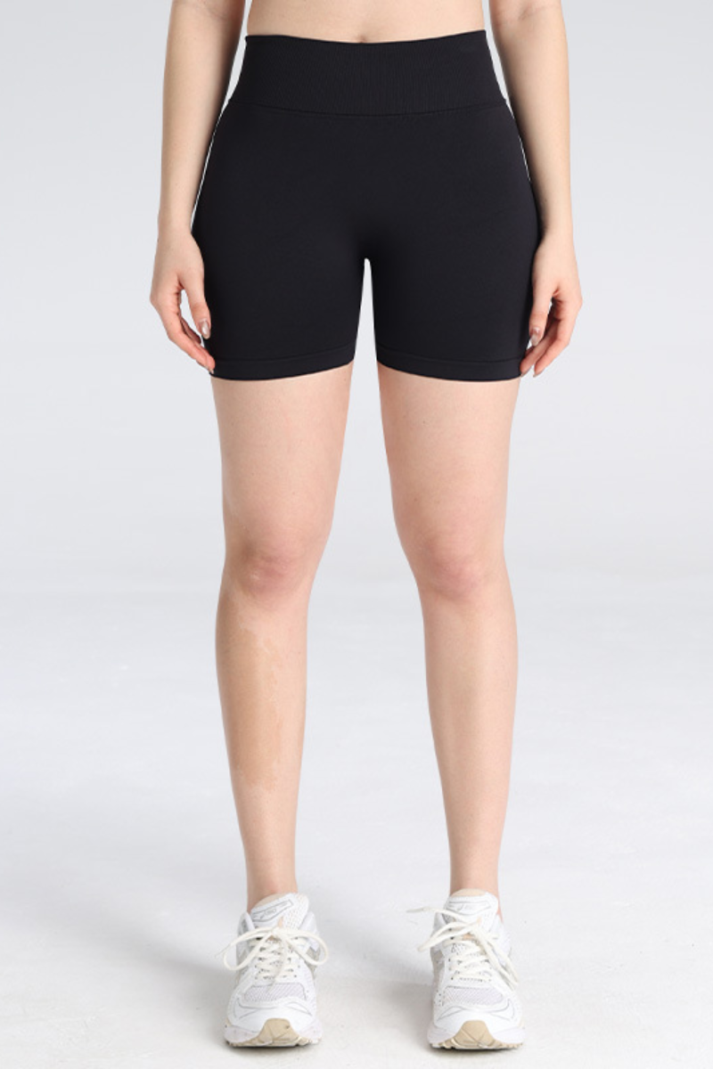 Women's Seamless Quick-Dry 3D Lifting Sports Yoga Shorts - Image 7