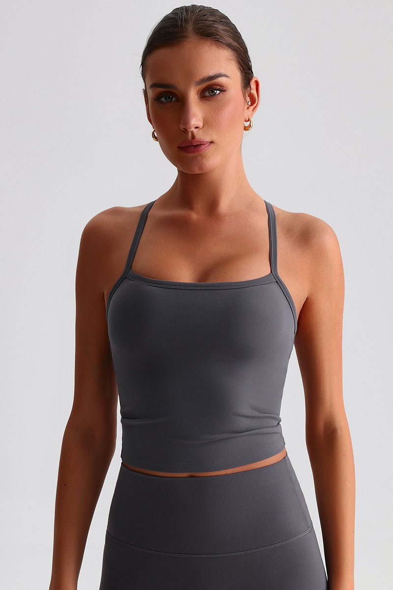 Women Y-Back Quick-Dry High Stretch Yoga Sports Bra - Image 12