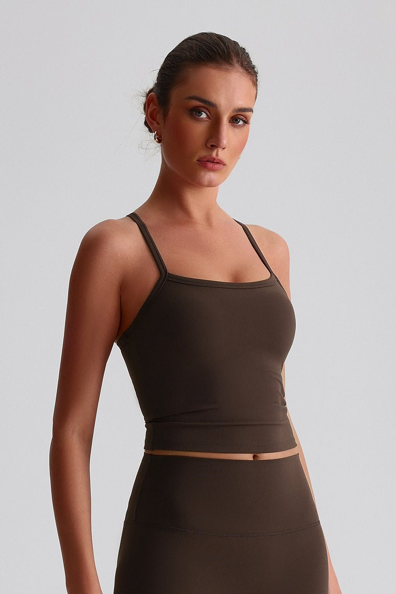 Women Y-Back Quick-Dry High Stretch Yoga Sports Bra - Image 3