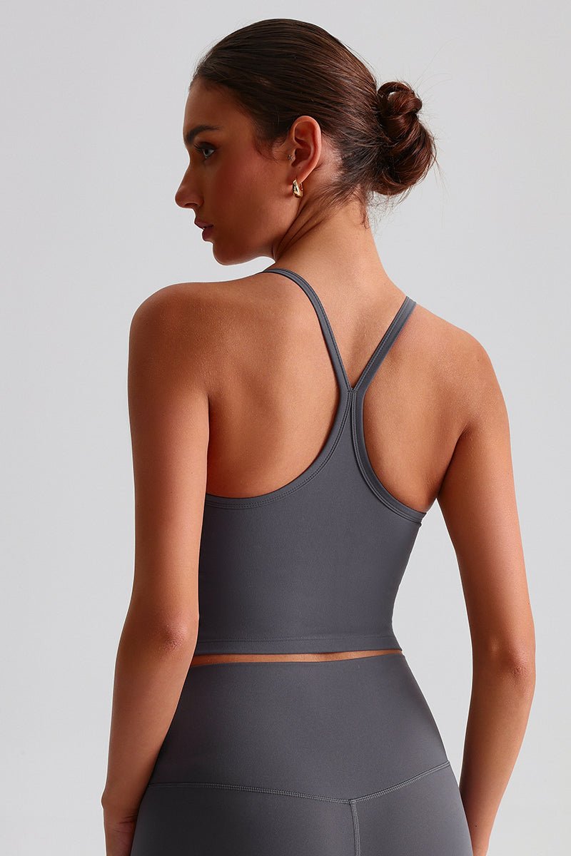 Women Y-Back Quick-Dry High Stretch Yoga Sports Bra - Image 13