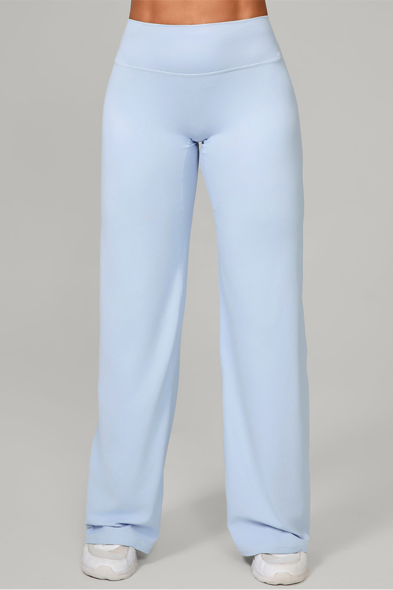 Women's Mid-High Waist Straight-Leg Pants - Image 2