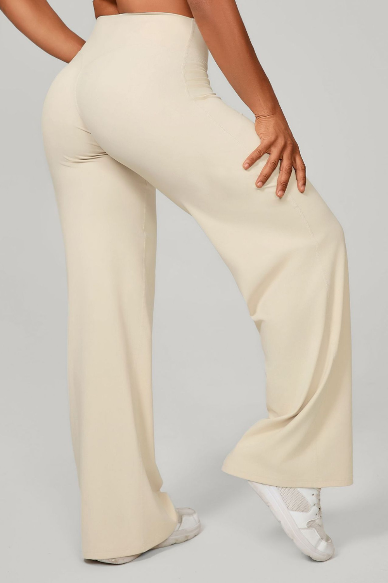Women's Mid-High Waist Straight-Leg Pants - Image 7