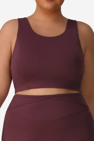 Plus Size Women Seamless U-Neck High Stretch Bra